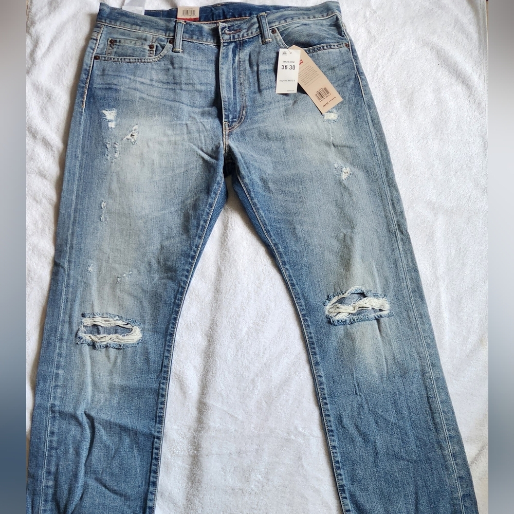 Levi's Light Blue Slim Straight Jeans